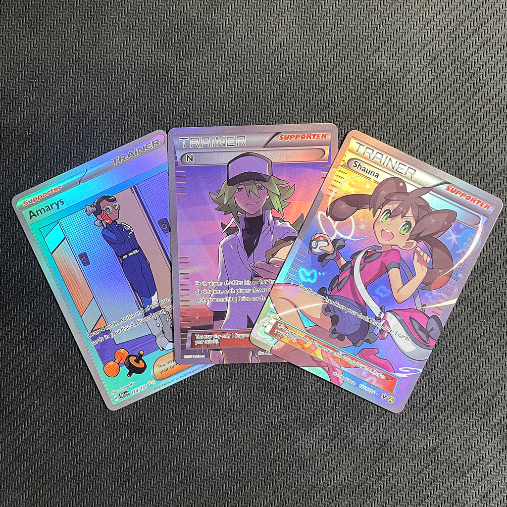 52Pcs Rare Holographic PTCG Trading Cards Box TEAM GX Mega EX Shiny Espeon&Deoxys Pikachu&Zekrom