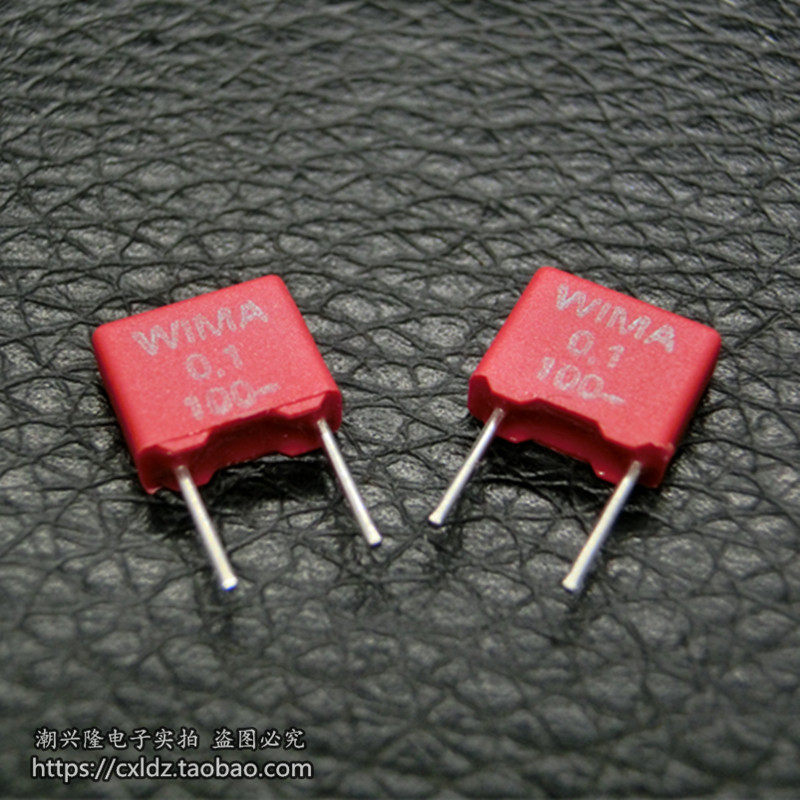 10-1PCS Original New 100v 0.1uF Genuine German WIMA MKS2 100vV0.1UF/104/100nF Film Capacitor