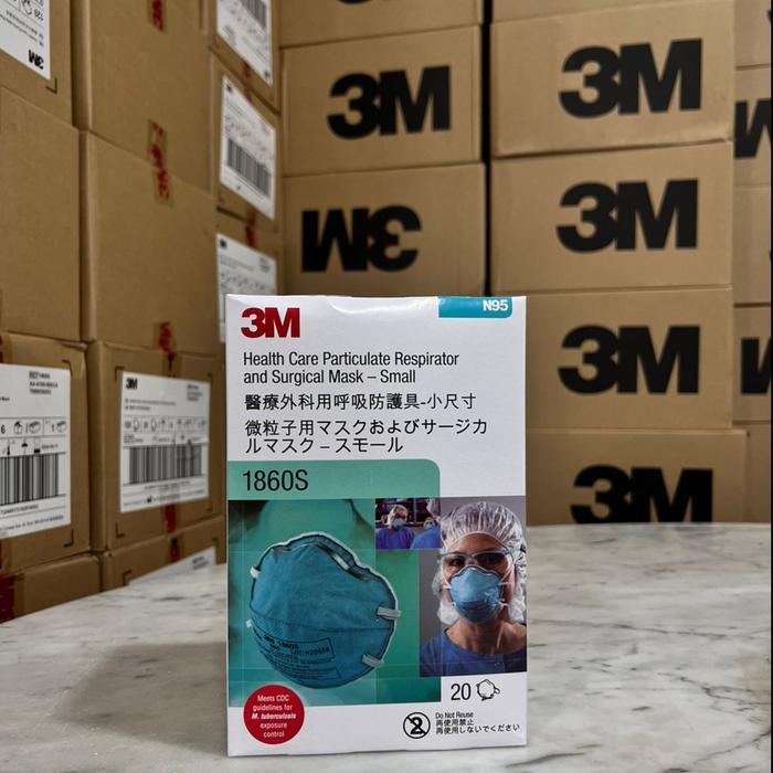 MASKER 1860S SG SGP ORI AKL N95 ISI 20PCS HOLOGRAM