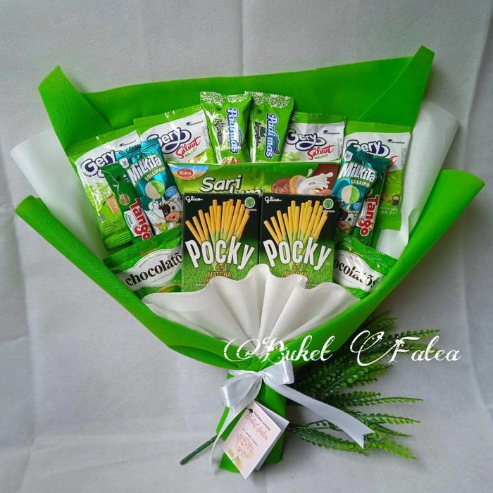 Baru Buket A2 Buket Jajan Ungu Buket Wisuda Bucket Snack
