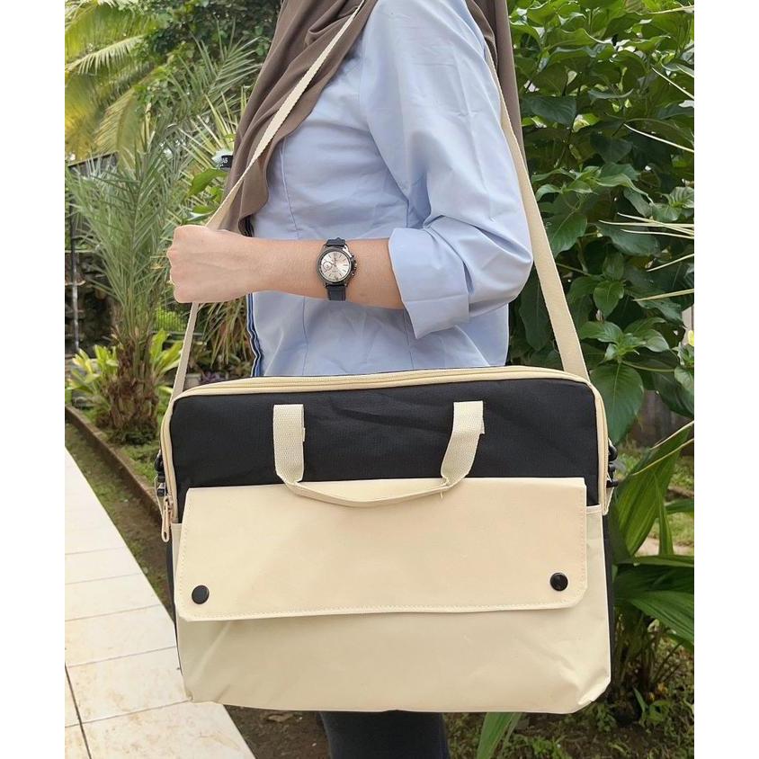 Tas Slempang Laptop 14inch Waterproof Tas Laptop 14inch Tas Laptop Selempang 14" Shoulder Bag Anti