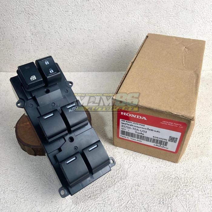 Master Switch Power Window 35750-T0A-U03 Honda Crv Gen 4 Rm1 Rm3 Civic Fb 2012-2015 Berkualitas