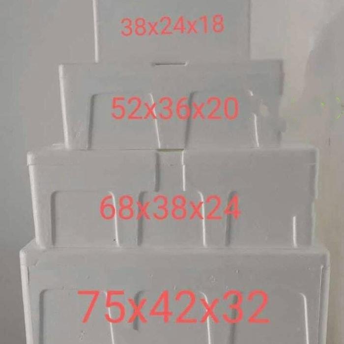 Promo Styrofoam Sterofoam Box Kotak Ikan Tempat Penyimpanan Es Jumbo Ag 75