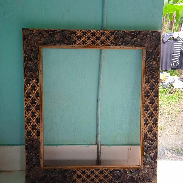 TERPERCAYA Frame lukisan klasik ukiran bali by pak Rudy