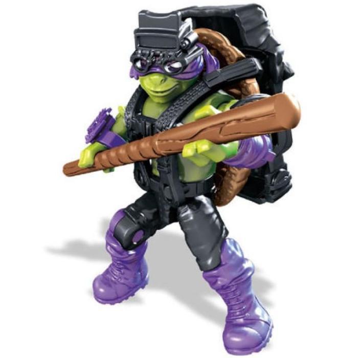 HOT SALE MAINAN ACTION FIGURE NINJA TURTLES / MEGA BLOKS TEENAGE MUTANT NINJA TURTLES DONNIE