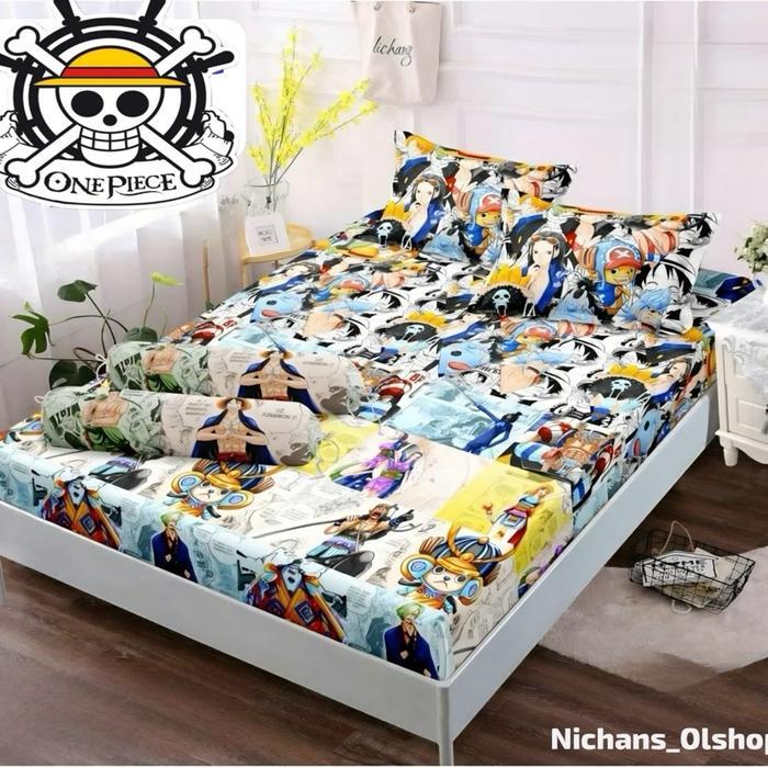 Lady - Sprei Motif One Piece Komplit Sarban Sargul // Sprei One Piece Motif Terbaru