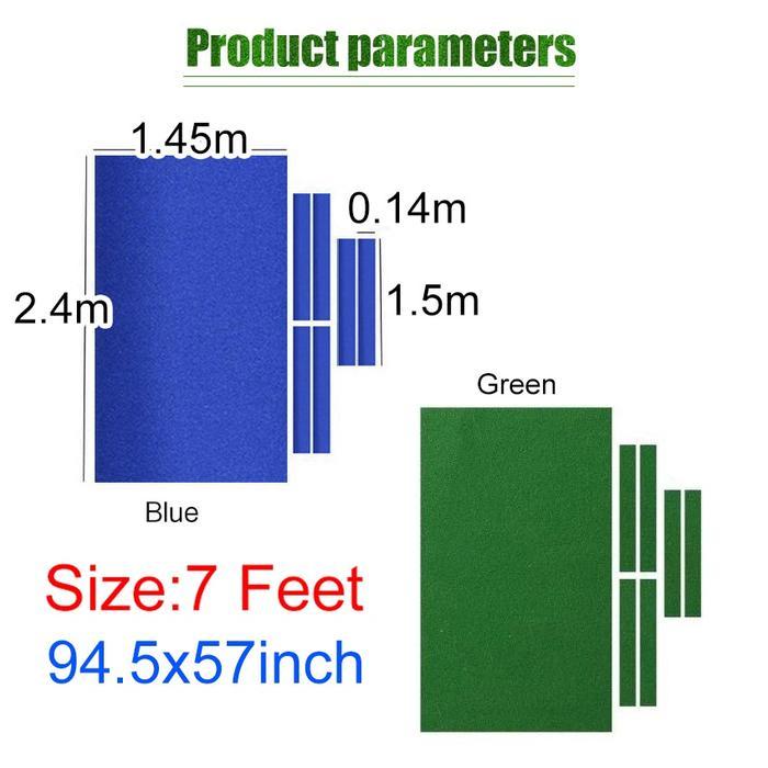 Kain Billiard 7 Ft / Kain Laken Billiard 7 Ft/ 7 Ft Billiard Table Cloth/Kain Meja Biliar - Kain