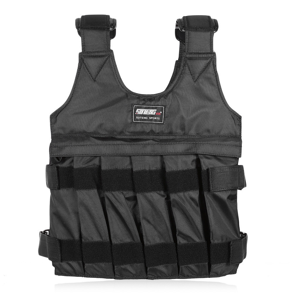 New 20/50 kg Loading Weighted Vest Jacket Load Weight Vest Exercise for Boxing Training Fitness