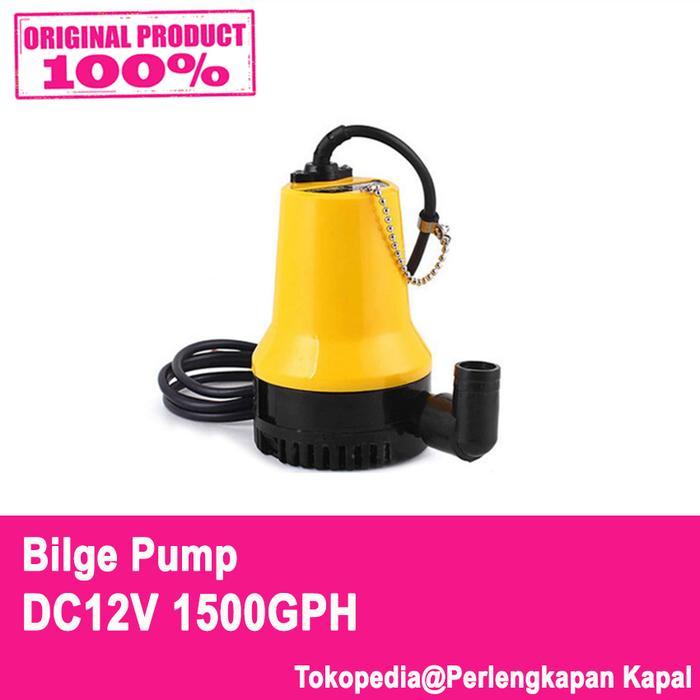 BILGE PUMP DC 1500GPH/ SUBMERSIBLE PUMP DC 1500GPH READY STOCK