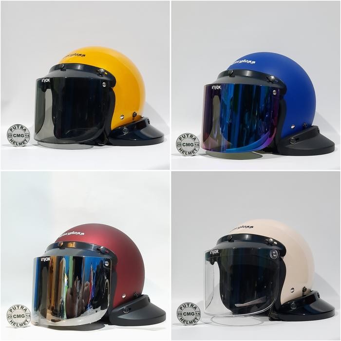 Helm Cargloss Kaca Datar Classic