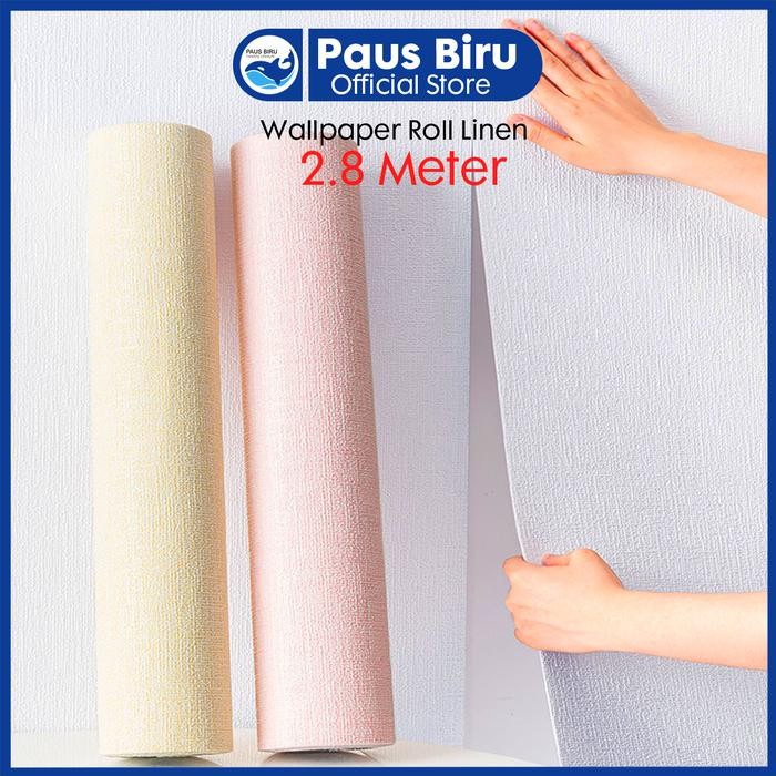 Wallpaper Dinding Roll Wallpaper Linen Dinding Wallpaper Dekorasi
