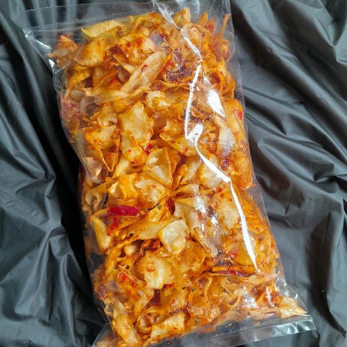 

KERIPIK SINGKONG MANIS PEDAS 1KG