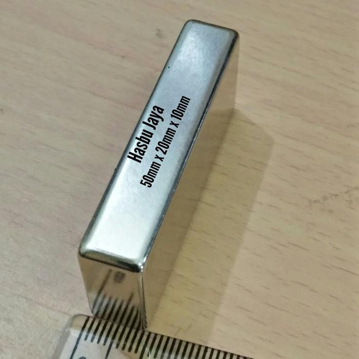 

Magnet Neodymium 50x20x10mm