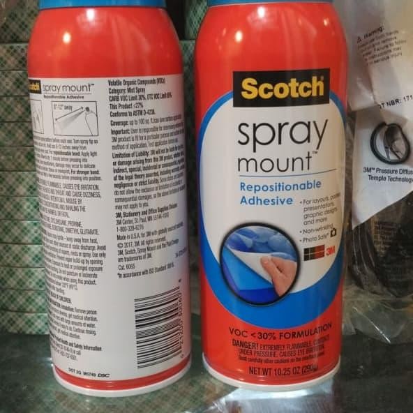 

SCOTCH SPRAY MOUNT 3M ADHESIVE SEMPROT 10,25 OZ