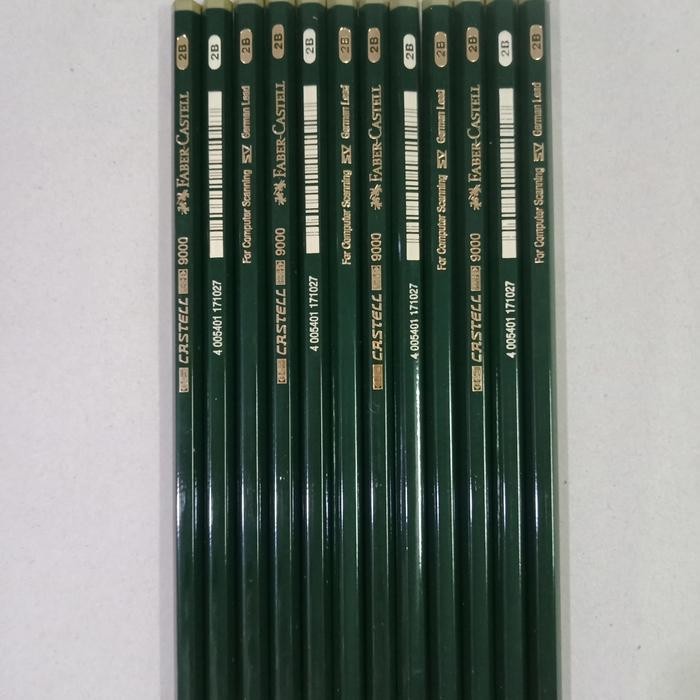 

NEW PRODUK PENSIL FABER CASTELL 9000 2B PENSIL UJIAN WARUNG ARA67