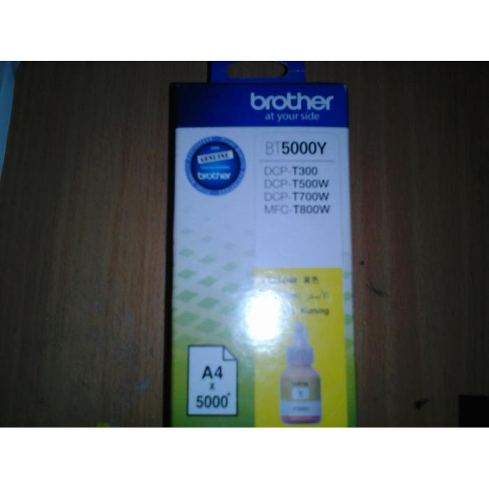 

Tinta Brother Bt5000 Yellow