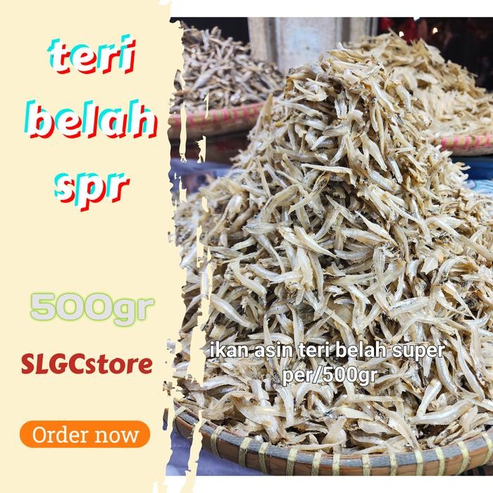 

Pilihan- Teri Jk Belah Super 500G - Slgc Ikan Asin
