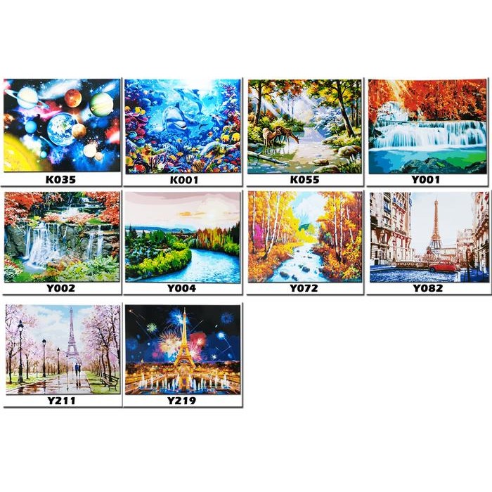 

Pilihan- Promo Meth 40X50Cm Paint By Number Painting By Numbers Diy Lukisan Art