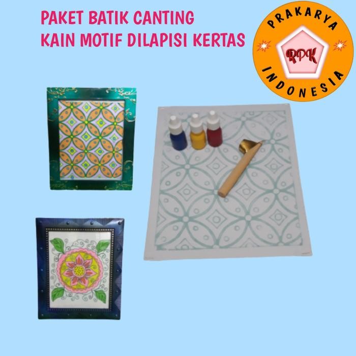 

Pilihan- Alat Membatik Canting, Kain Mori, Pewarna Batik