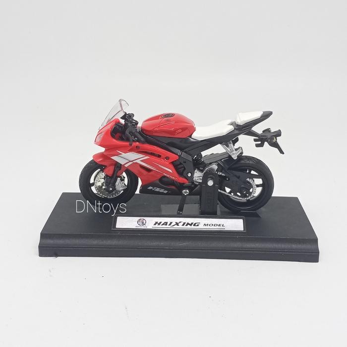 Diecast Motor Balap Mainan Miniatur Motor Sport Terbatas