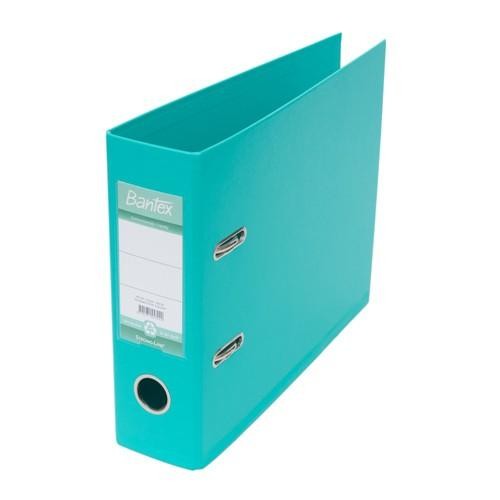 

Bantex Lever Arch File Ordner Plastic A5 Kwitansi 7cm Turquoise1453 22