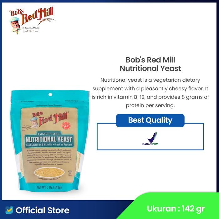 

DISKON Bob's Red Mill Nutritional Yeast 142 gr READY STOCK
