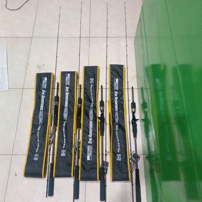 joran jig elito epic adventures oh/bc c622-c642 ring dan reel set fuji pe0.6-1.2