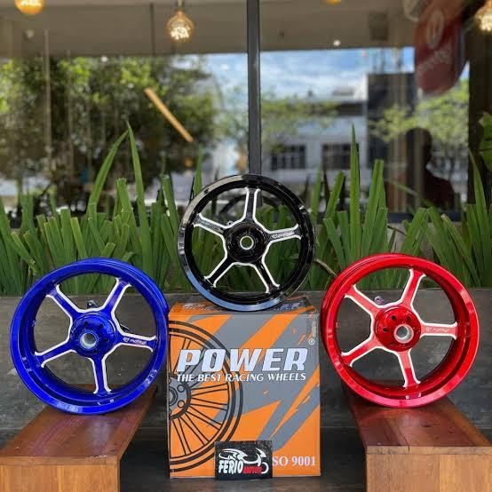 Velg Power Motegi Nmax New 2023 Warna Biru Produk Baru