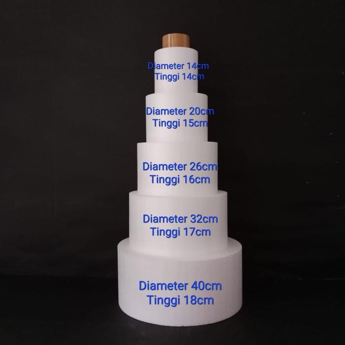 

Dummy Cake Styrofoam Set Sesuai Gambar (AF)