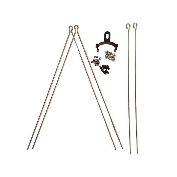 Polygon Fender Set Sepeda Hybrid Black