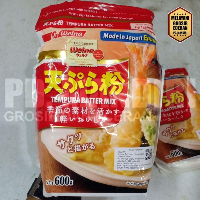 

Pilihan- Welna Batter Mix 600 Gr Tepung Tempura