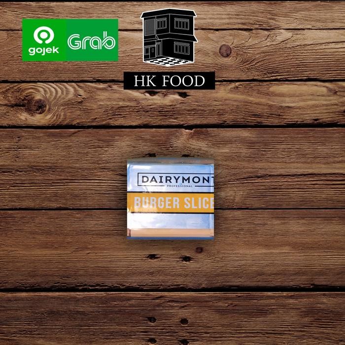 

Pilihan- Dairymont Burger Slices Red Cheddar Cheese Keju Repack 330 Gr.