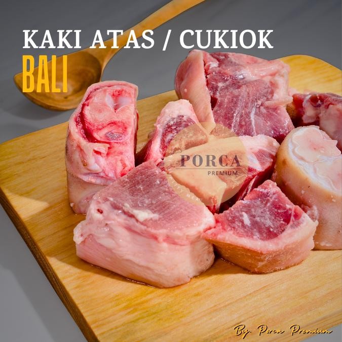 

Pilihan- Kaki Babi Depan Potong Cukiok Pork Knuckle Cut Babi Bali