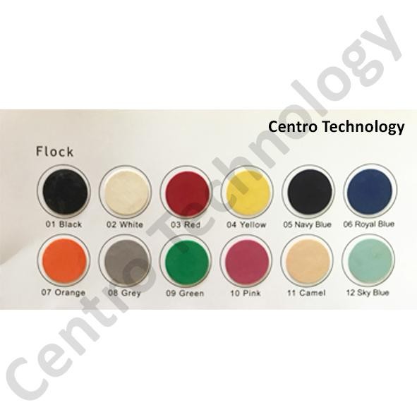 centro technology polyflex korea flock bludru bahan stiker sablon kaos flock korea 50x100cm
