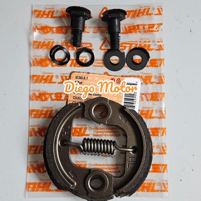 TL33 New Clutch Shoes Kampas Kain Klos Mesin Potong Rumput 2tak 338