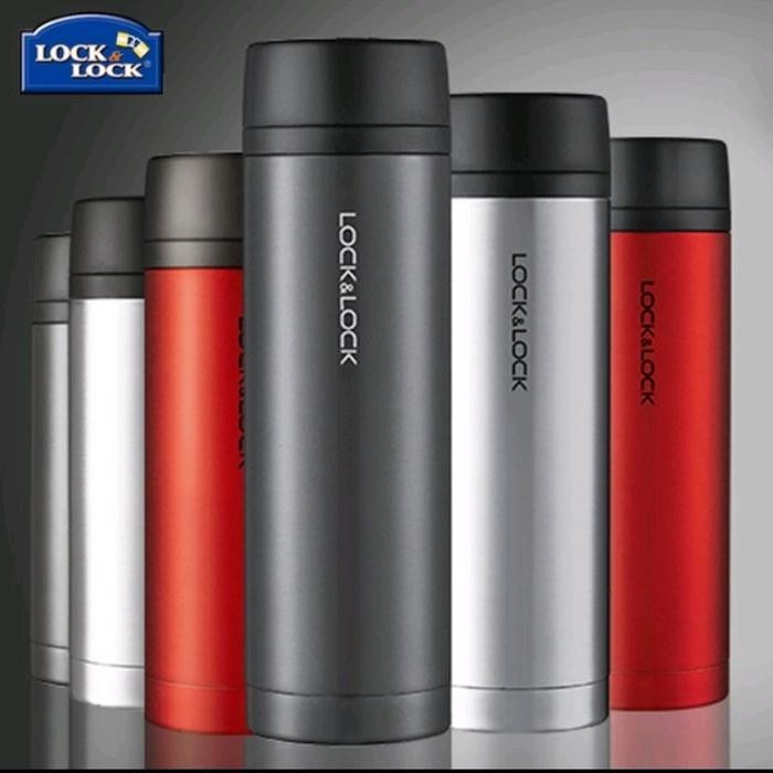 Lock N Lock Compact Tumbler 250Ml Black Botol Minum Termos Lhc4133