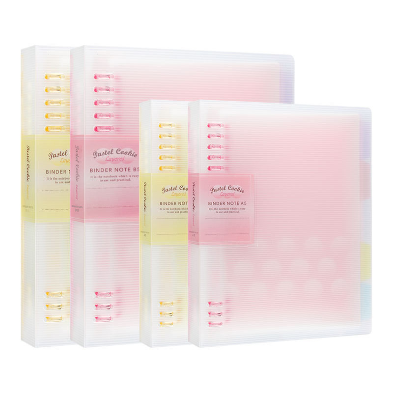 

KOKUYO Buku Catatan Ringan 8 Lubang - Binder Fleksibel, Warna Pastel, Ukuran A4/A5/B5, Kertas 70gsm, Untuk Sekolah & Kantor |0F8J5T9U|