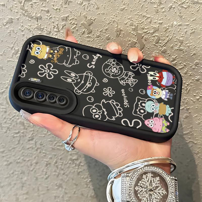 Casing Hp OPPO A91 OPPO F15 OPPO Reno 3 Case Casing Karakter Anime pola HP Kasing Silikon Softcase m