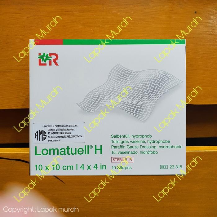 Lomatuell h 10 x 10 cm = Daryantulle = sofratulle