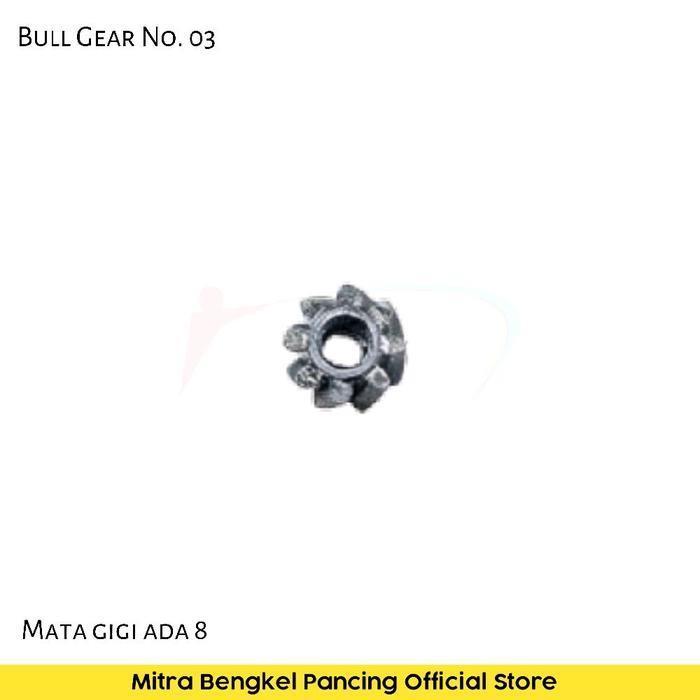 Bull Gear 1000 - 4000 Ryobi Zauber Sparepart Original Reel Pancing