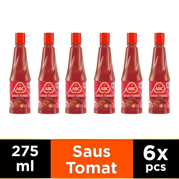 

ASLI ABC Saus Tomat 275 ml - Multipack 6 pcs READY STOCK