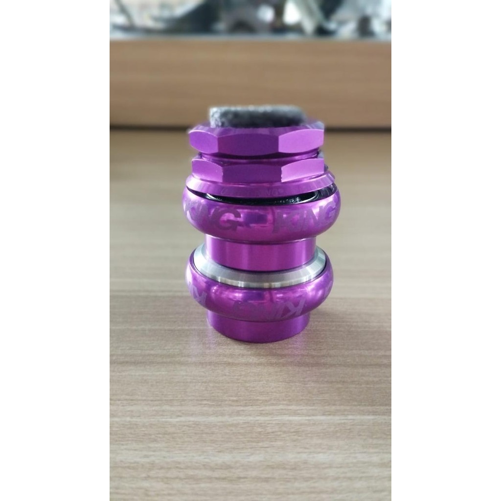 Aksesoris sepeda Headset Chris King Gripnut - Violet