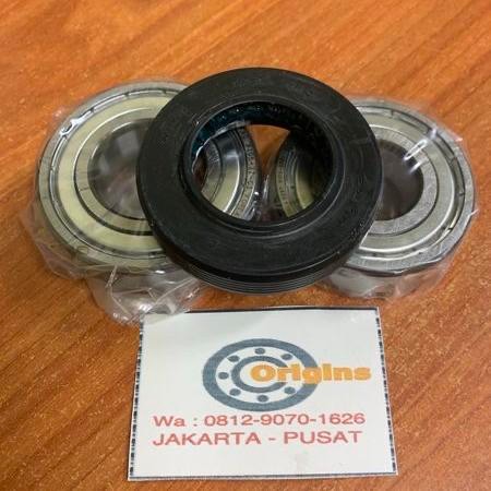 BEARING MESIN CUCI EWF 80743 KOMPLIT SET ORIGINAL SKF EWF80743