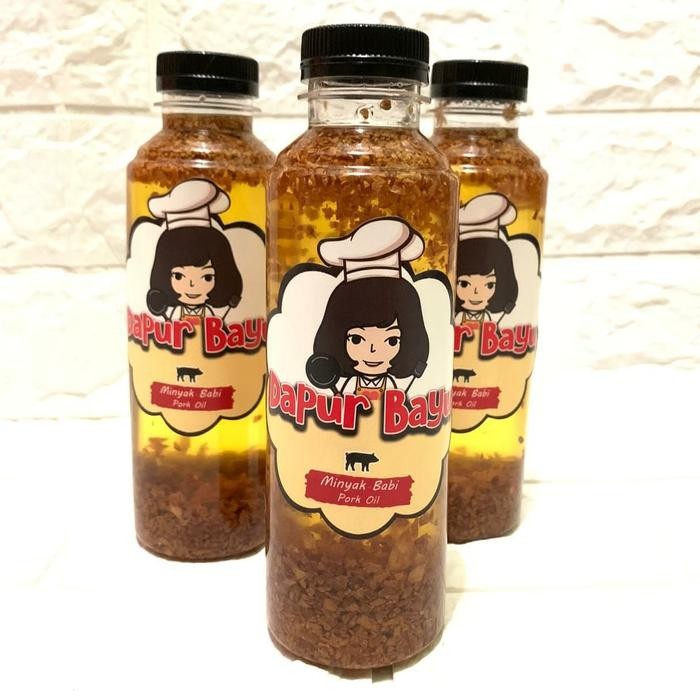 Pilihan- Minyak Babi Bawang Putih/ Pork Garlic Oil/ Asli 250Ml