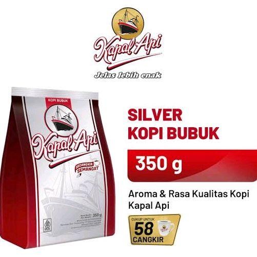 

TERMURAH Kopi Kapal Api Bubuk Kemasan 350g Pak Organik Alami Coffee READY STOCK