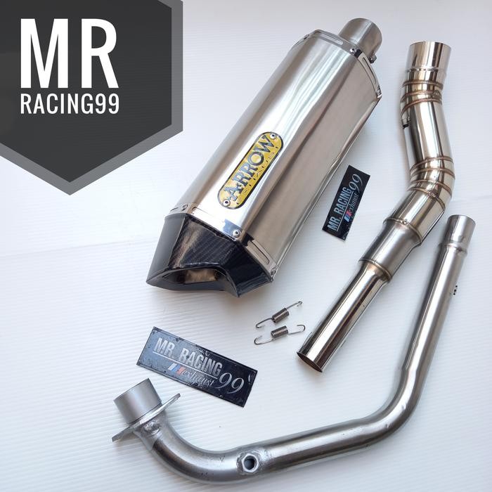 Knalpot Racing Arrow Yamaha Xsr155 - Xsr 155 Pnp Full System