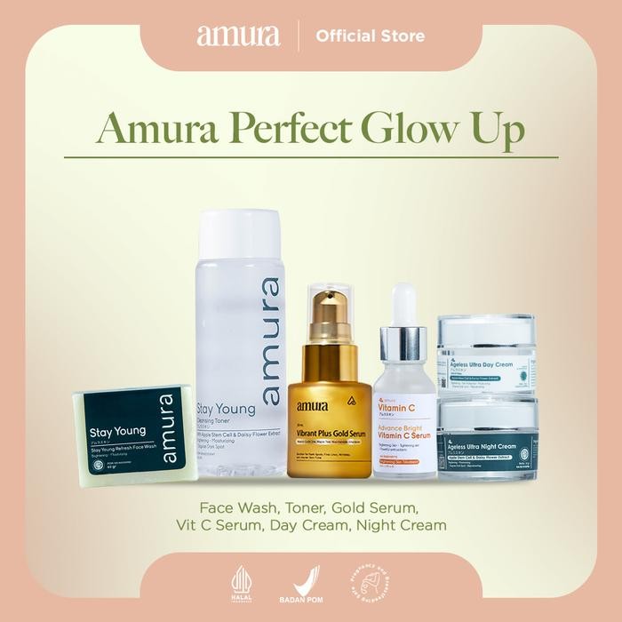 Pilihan- Amura Perfect Glow Up - Paket Skincare