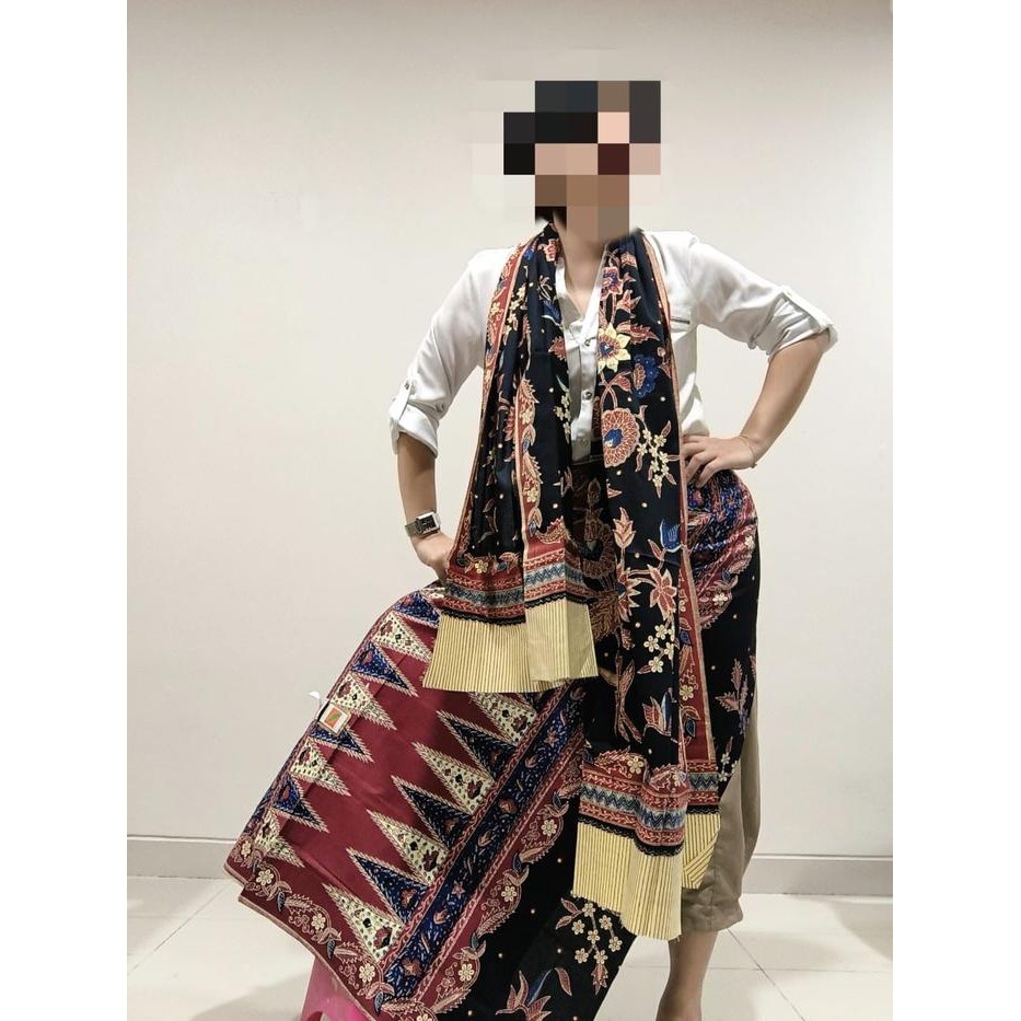 Pilihan- Sarung Batik Wanita Dd Super Setelan (Bonus Selendang)