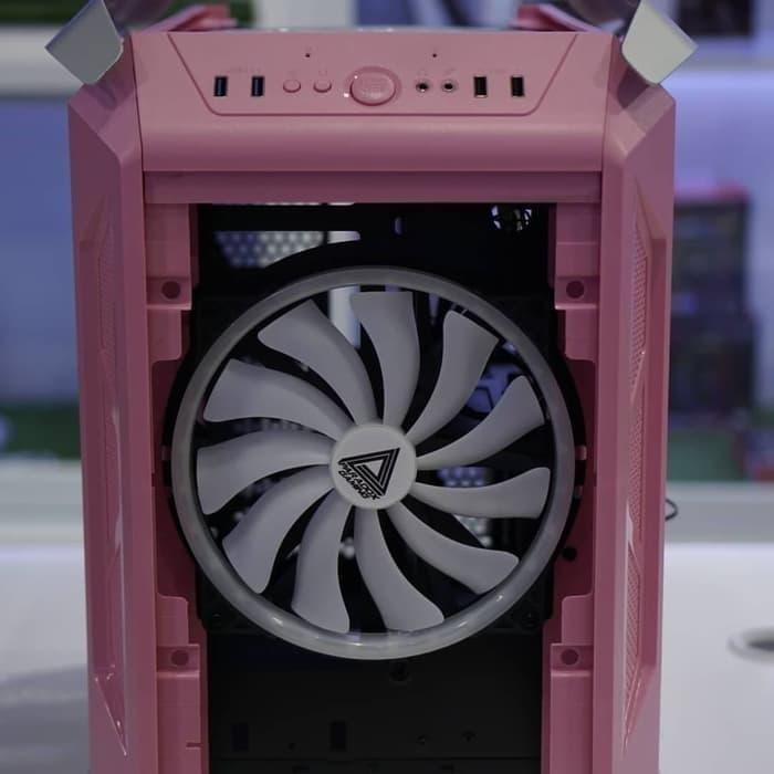 Paradox Gaming Case Ravager Pink - ATX Tempered Glass