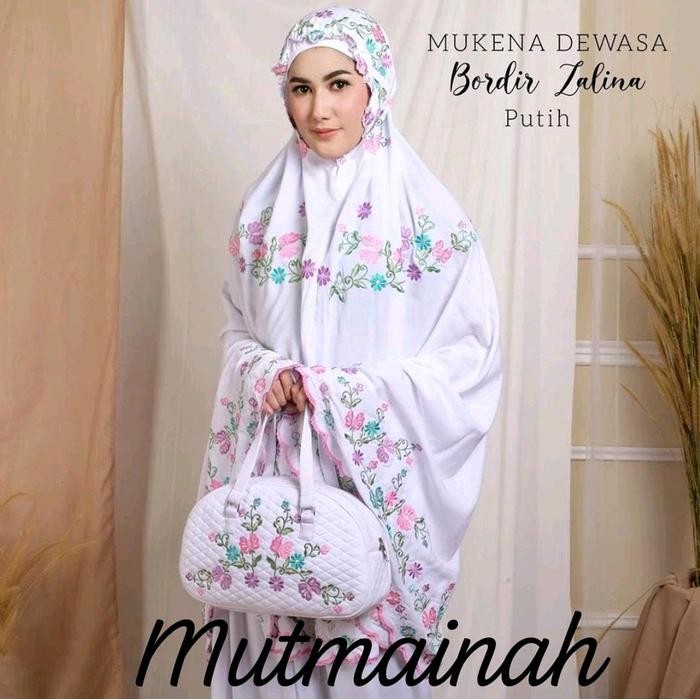 Pilihan- Mukena Bordir Zalina Rayon Premium